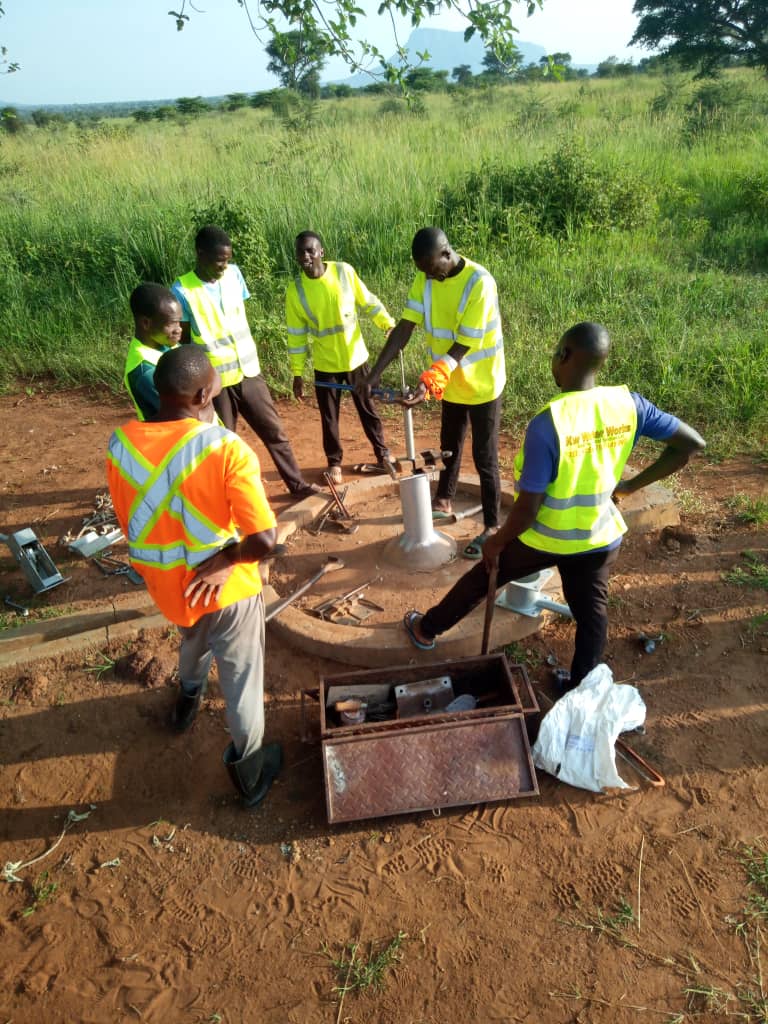 Borehole repair at Kobulin - 1