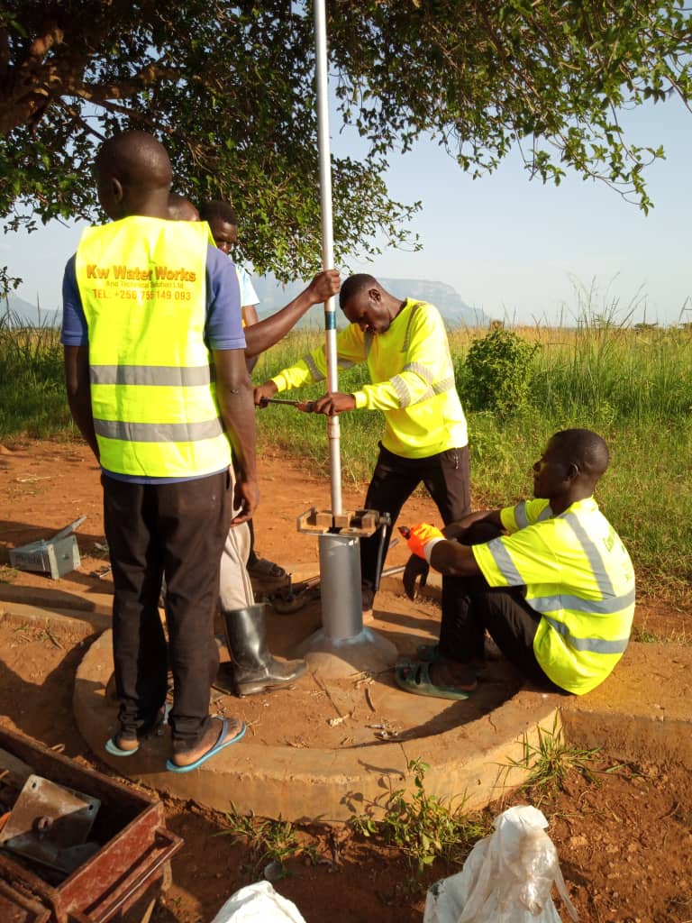 Borehole repair at Kobulin community - 4