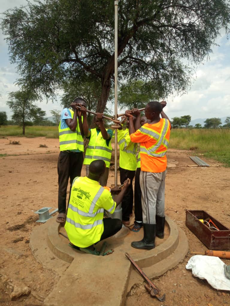 Borehole repair at Lobok Community - 1